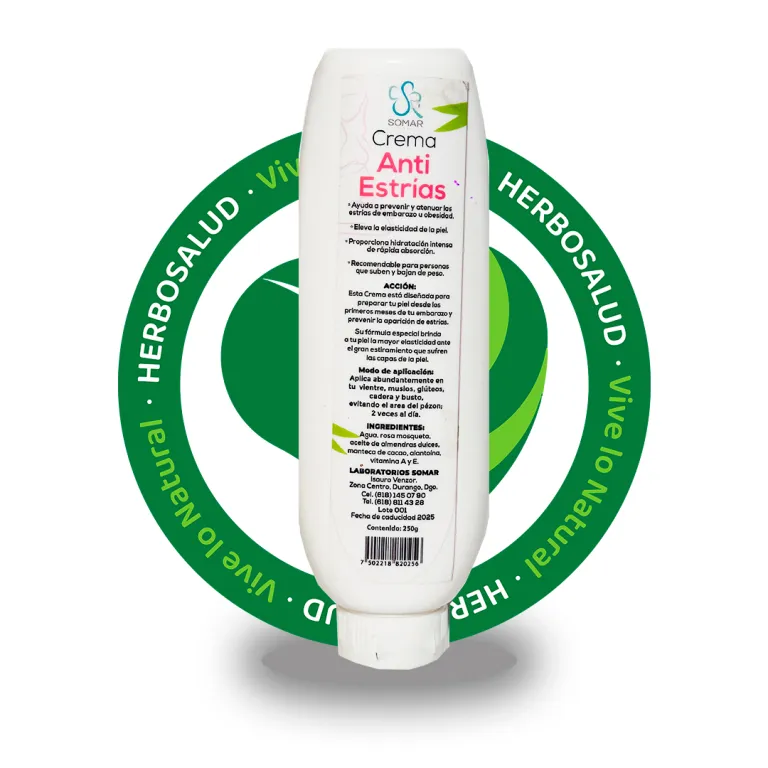 CREMA ANTIESTRIAS - Producto para cuidado de la piel