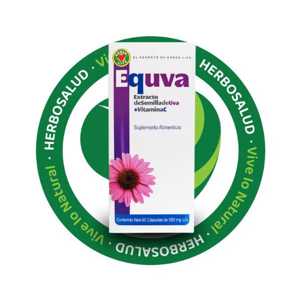 Equva - Extracto de Semilla de Uva más Vitamina C