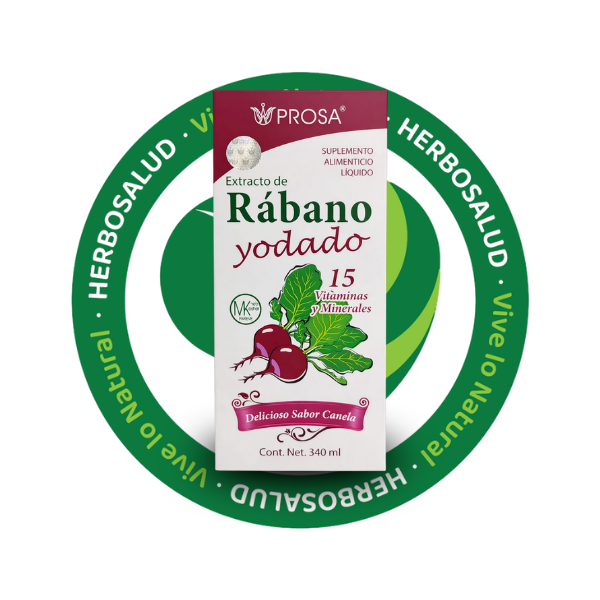 Extracto de Rábano Yodado